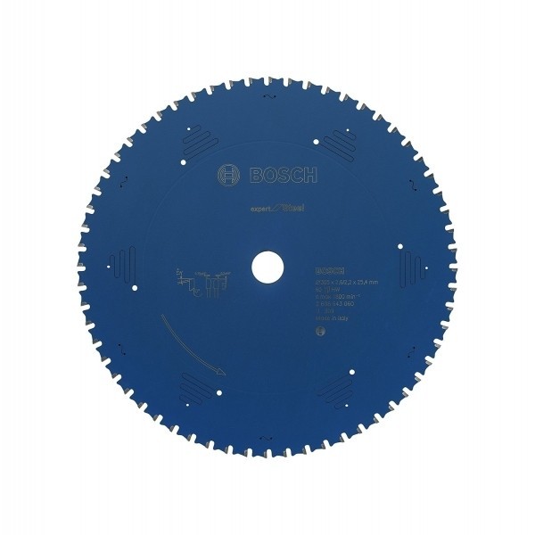 Lame de scie circulaire Expert for Steel - 305 x 25,4 x 2,6 mm, 60