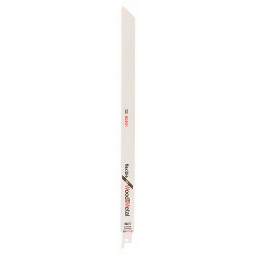 BOSCH Lame de scie sabre S 1222 VF - Flexible for Wood and Metal - 2608656043