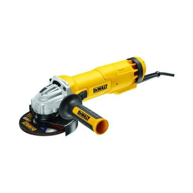 DEWALT Meuleuse d'angle 125mm 1400W avec système anti-redémarrage  - DWE4237-QS