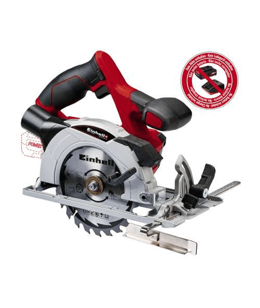EINHELL SCIE CIRCULAIRE SANS FIL TE-CS 18 LI-SOLO- 4331200