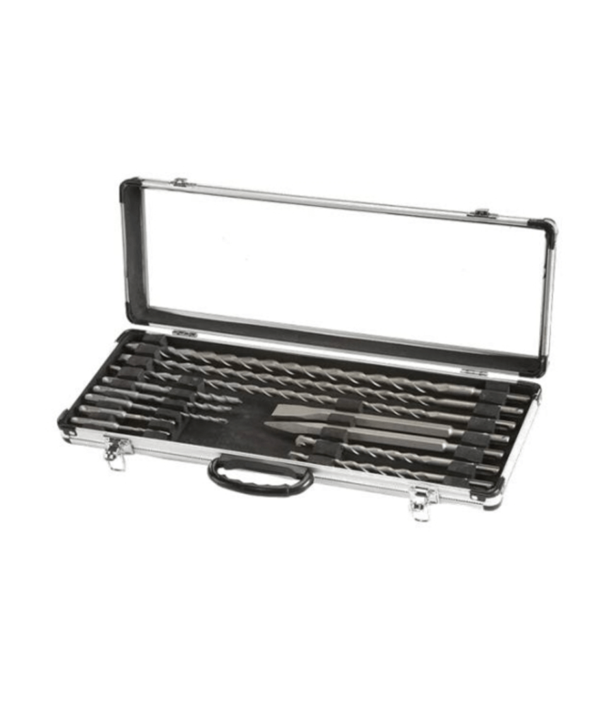 EINHELL Set de 10 forets et 2 burins pour marteu perforateur - 4258090