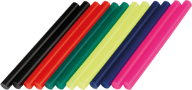DREMEL 12 BATONS 7MM COLLE COLORÉE - 12 PIÈCES - 2615GG05JA