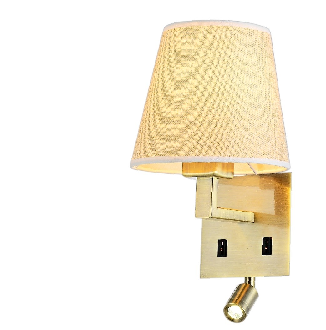 BRILLANT TETE DE LIT MELLA ANTIQUE E14 LED  INHK14269S31