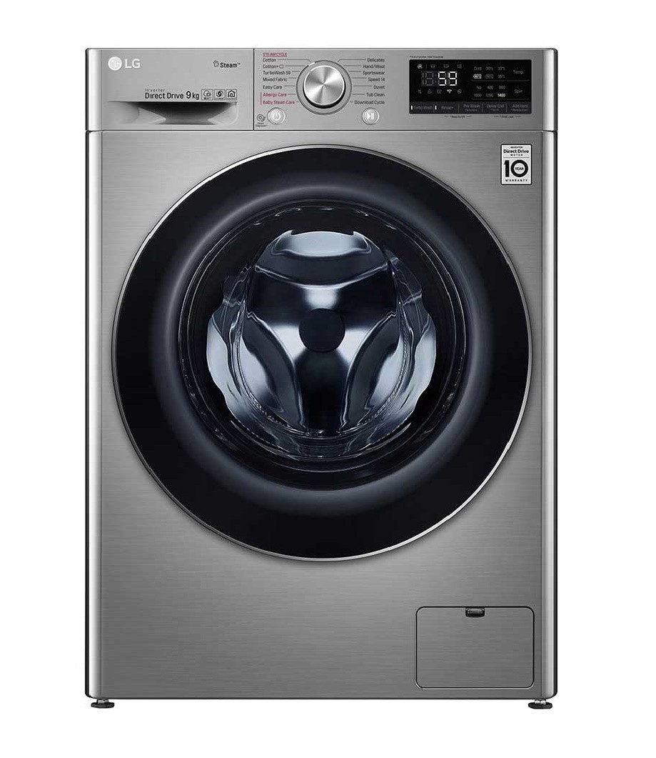 LG LAVE LINGE 9 KG L- 68L | 6 MOTION DIRECT DRIVE | MOTEUR DIRECT DRIVE- F4V7VWP2T