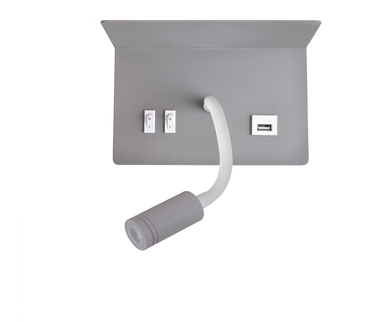 BRILLANT TETE DE LIT LED DONICA GREY 8W 4000K  INHK18639S22