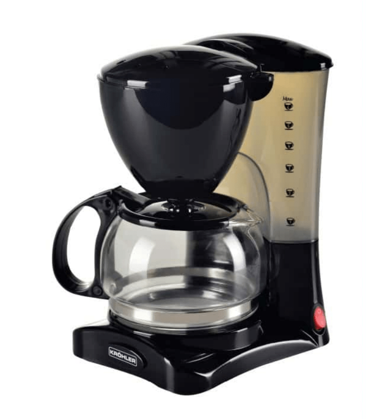 KRÖHLER MACHINE À CAFÉ 6 TASSES  - PECM-617