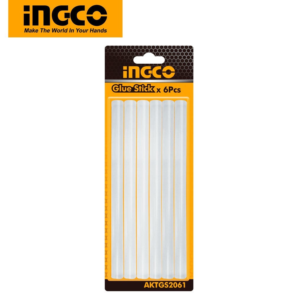 INGCO PAQUET DE 6 BÂTONS DE COLLE - AKTGS2061