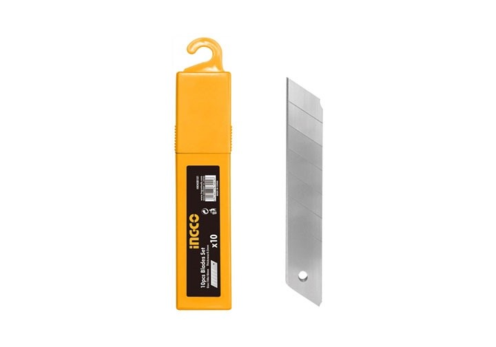 INGCO BOÎTE DE 10 LAMES DE CUTTER 18*100MM - HKNSB181