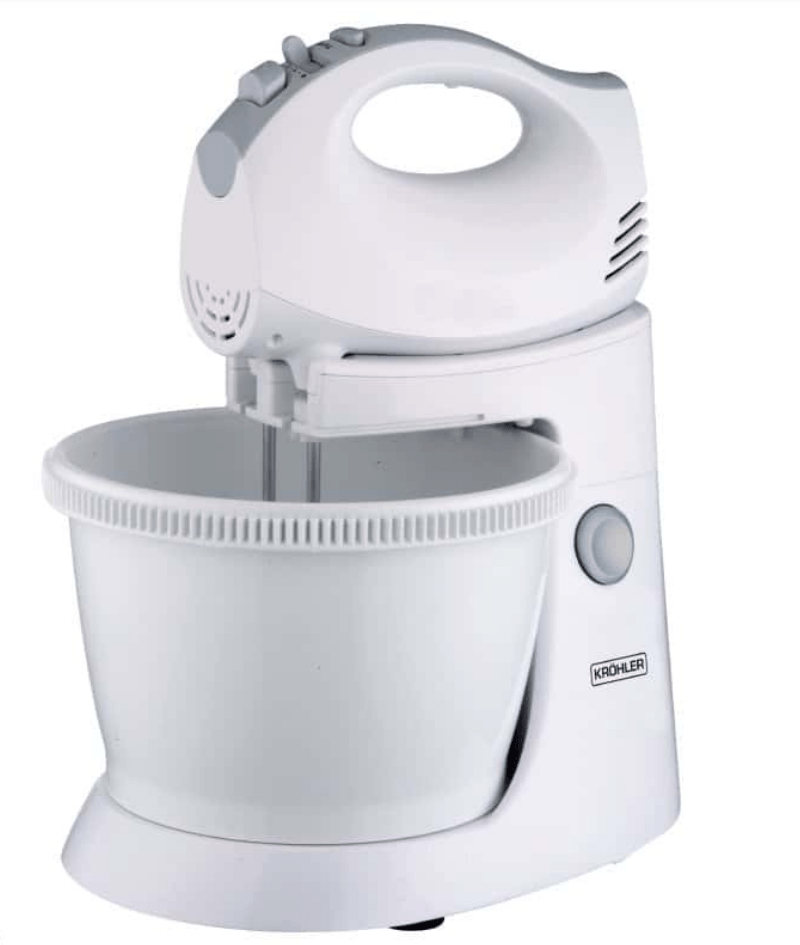 KRÖHLER BATTEUR ÉLECTRIQUE  AVEC BOL - PUISSANCE 200W - PEBE-8007B