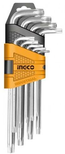 INGCO CLÉSTORX  SET DE 9 PIÈCES T10-T50  - HHK13091