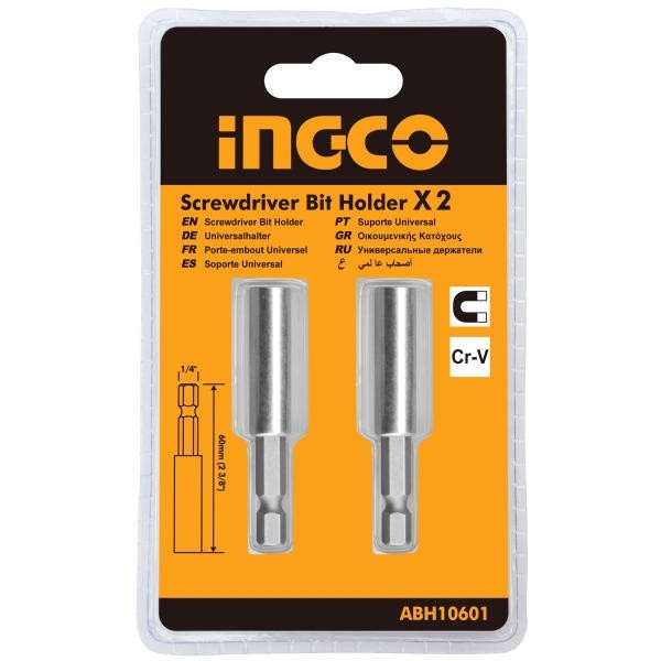 INGCO SET DE 2 PORTE EMBOUTS  - ABH10601