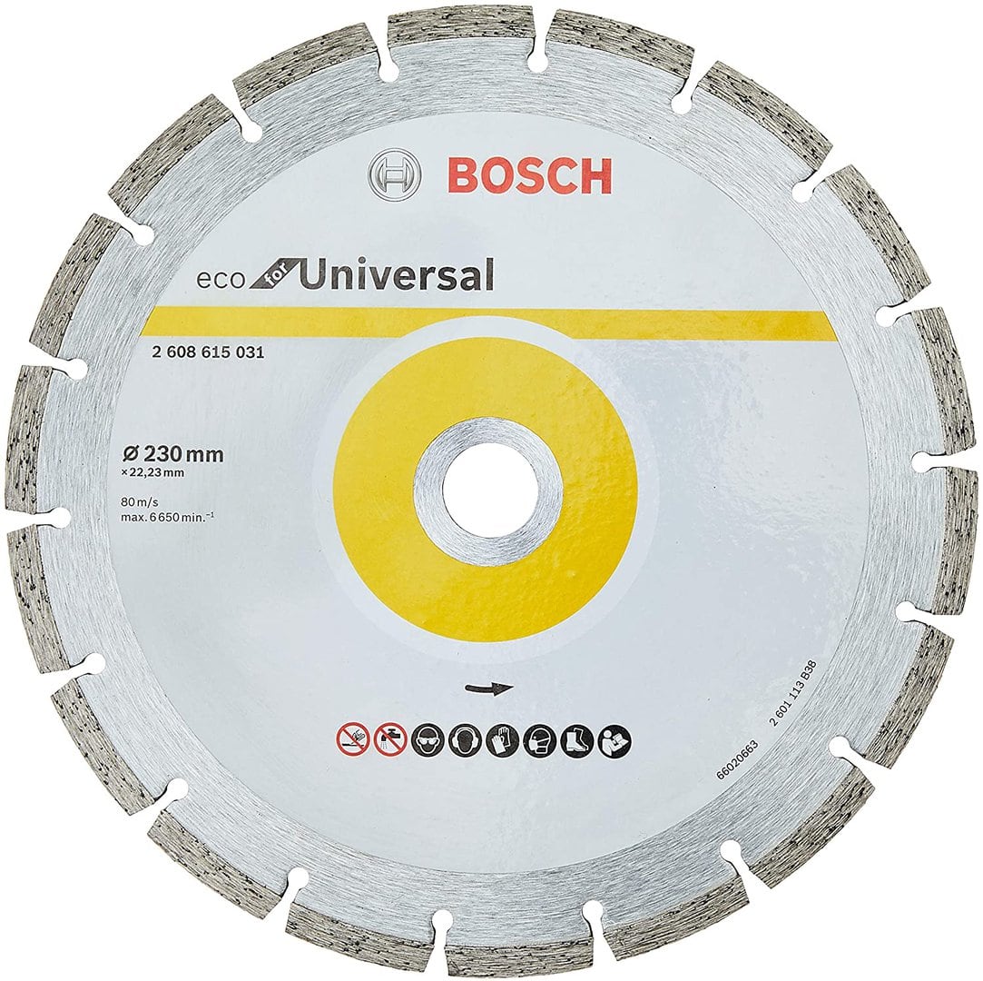 BOSCH Disque à tronçonner diamanté ECO for Universal 230mm x 22.25mm -2608615031