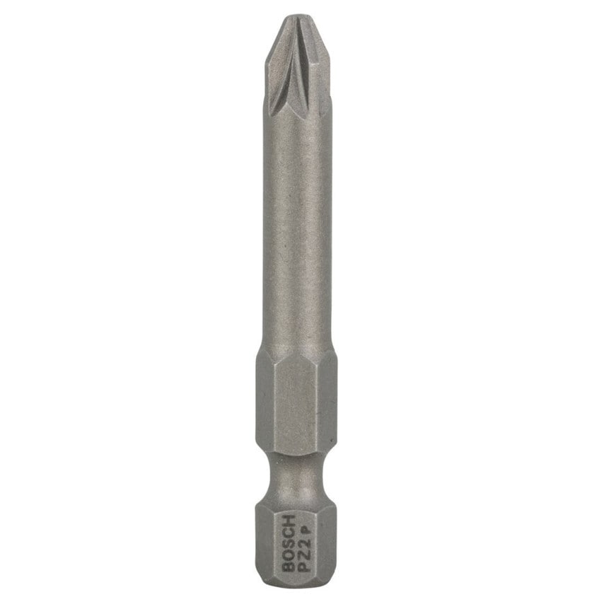 BOSCH Embout de vissage qualité extra-dure - PZ 2, 49 mm - 3pcs -2607001577
