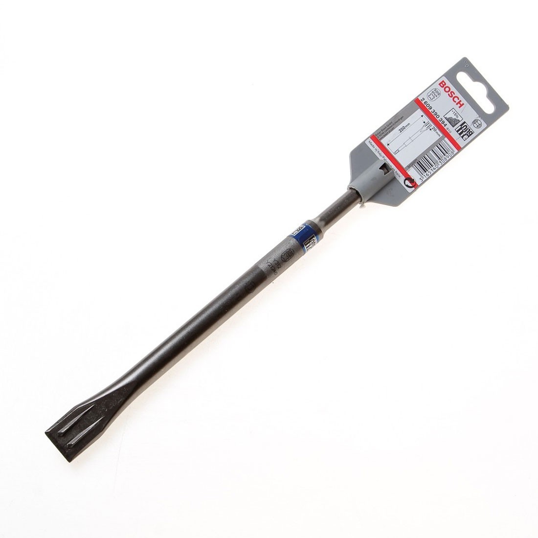 BOSCH  Burin plat Long life SDS-plus - 250 x 20 mm - 1pc  -2609390394