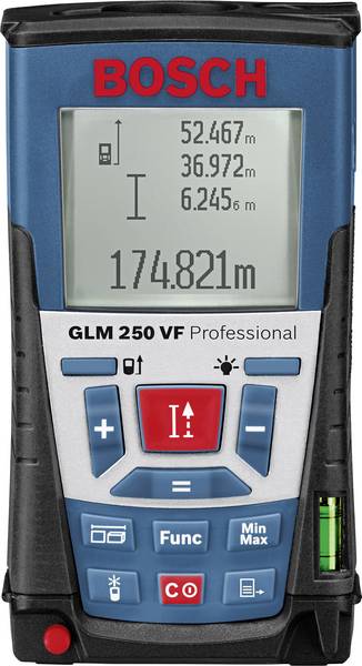 BOSCH TÉLÉMÈTRE LASER GLM 250 VF - 601072100