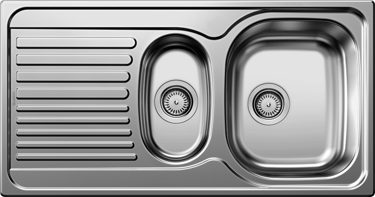 BLANCO EVIER TIPO 6 S Basic INOX SATINE - 512303