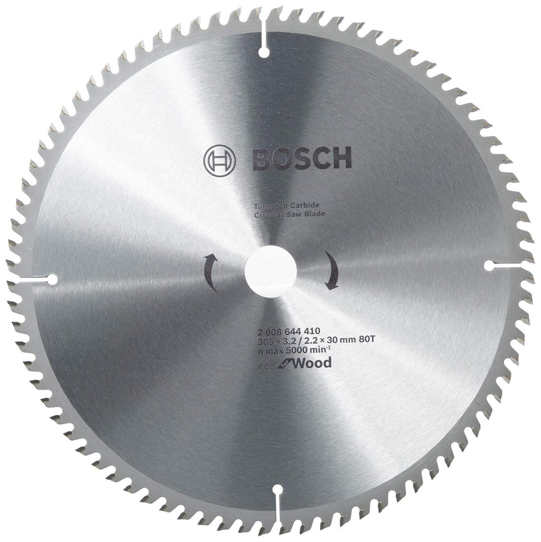 BOSCH Lame de scie circulaire 305x3.2/2.2x30 80T Eco for Wood -2608644410