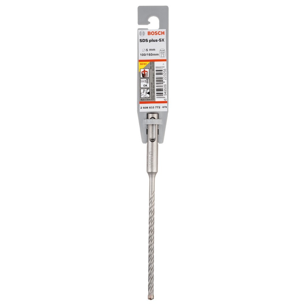 BOSCH SDS plus-5XForets pour marteau perforateur 5x100x160 -2608833772