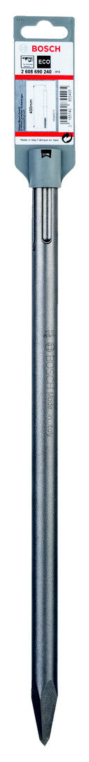 BOSCH Burin Pointu SDS Max 400mm - 1 pc (Nouveau Eco)  -2608690240