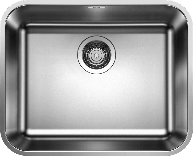 BLANCO EVIER SOUS PLAN SUPRA 500 U INOX SATINE 518205