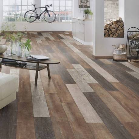 KRONO-ORIGINAL Parquet Stratifie 12 Mm Floordreams Vario Ac5 En M²(1.48M²/Paquet) - 036 Heritage Barnwood