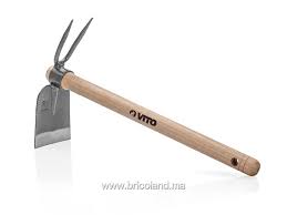 VITO Serfouette Panne Et Fourche Avec Manche En Bois - VI0013
