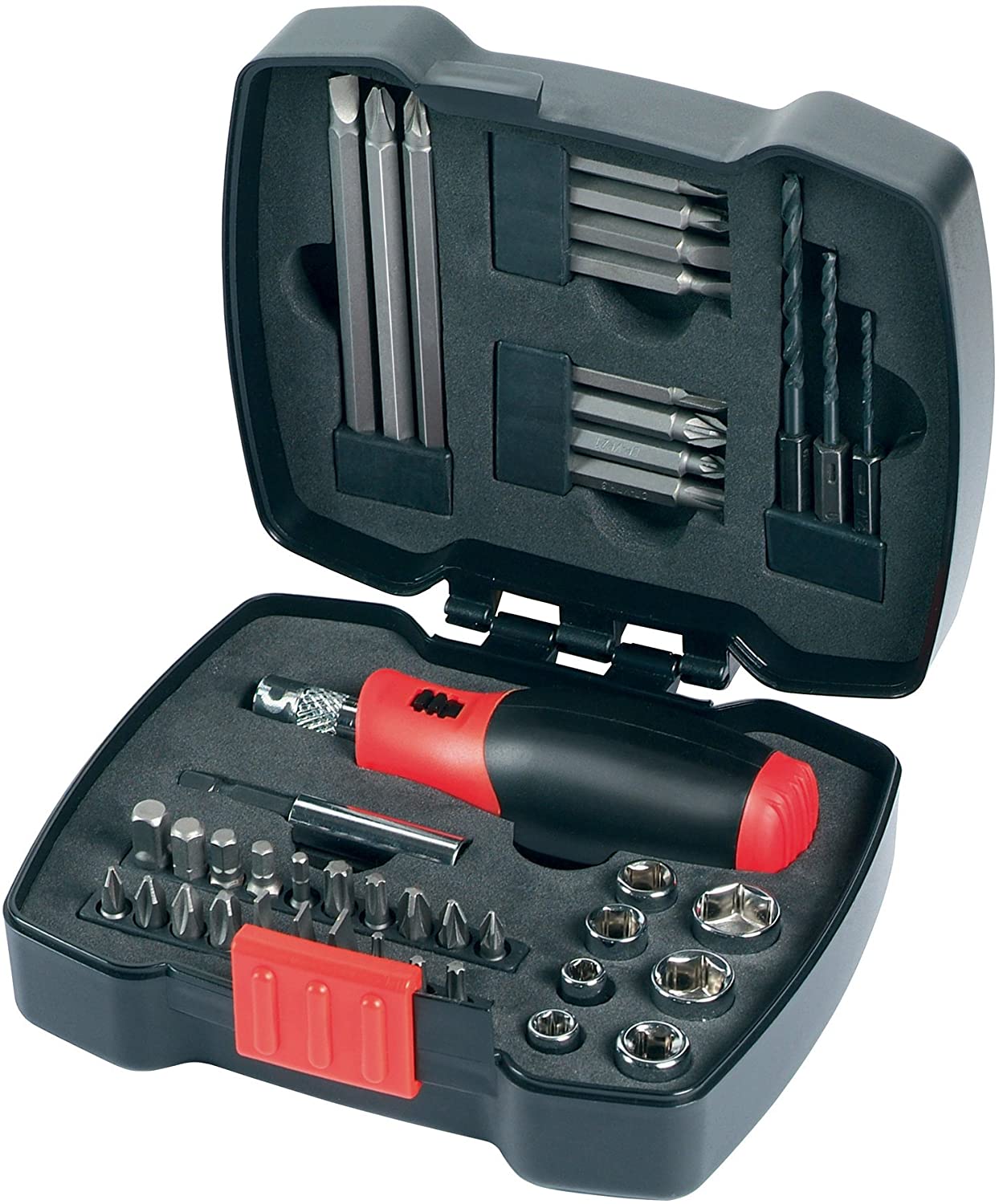 BLACK+DECKER COFFRET DE VISSAGE À CLIQUET 43PCS - A7175-XJ