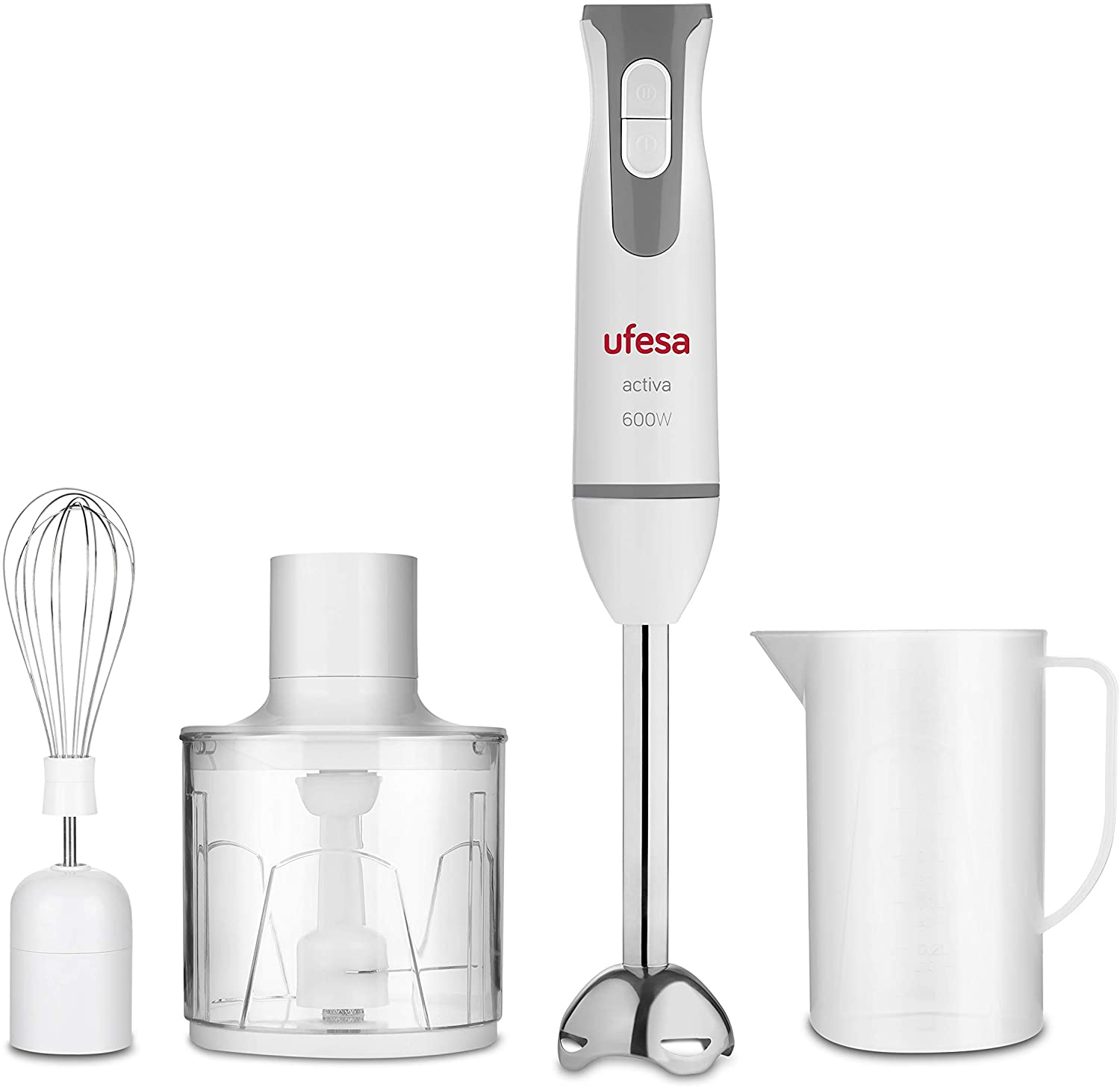 UFESA SET MIXEUR INOX 600W AVEC ACCESOIRES UFES - BP4552 activa