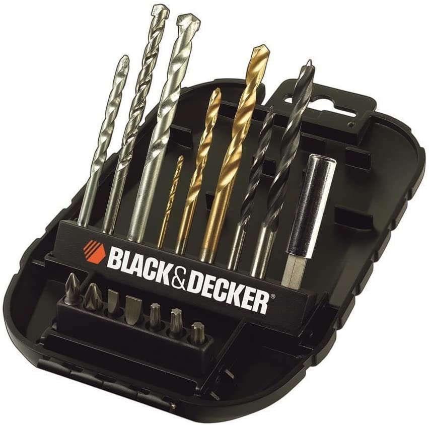 BLACK+DECKER Set de 16 Forets  - A7186-XJ