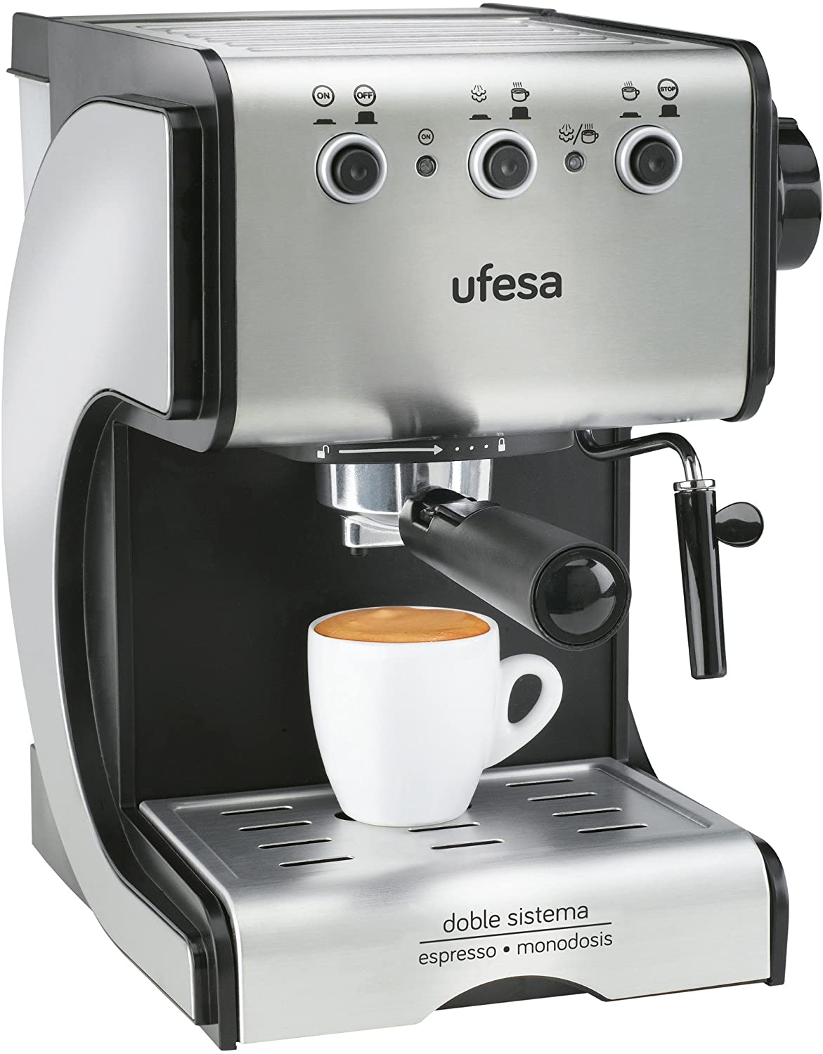 UFESA CAFETIERE EXPRESSO INOX 25 BAR - CE7141