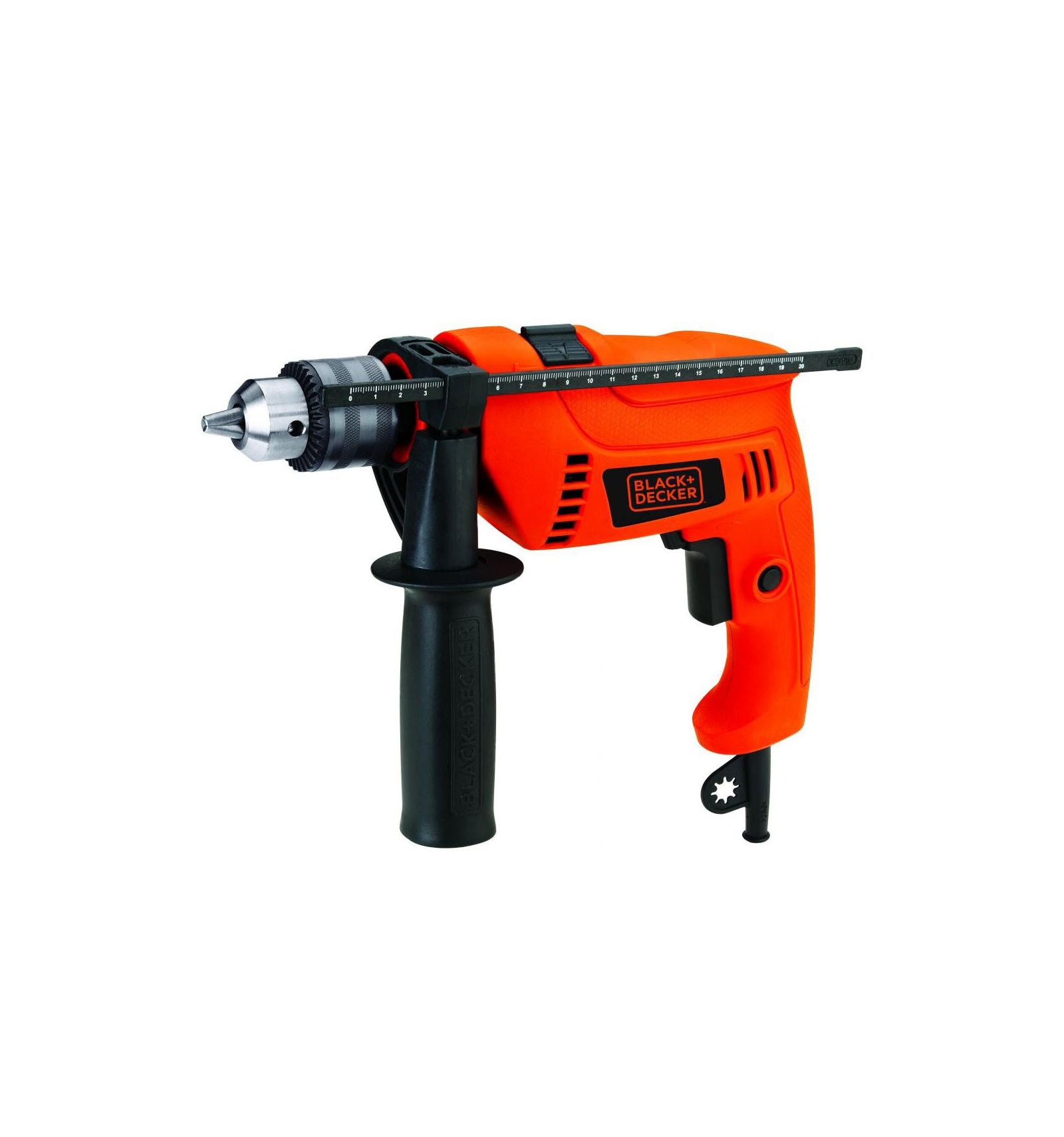 BLACK+DECKER PERCEUSE À PERCUSSION 13MM 650W KITBOX - HD650K-B5