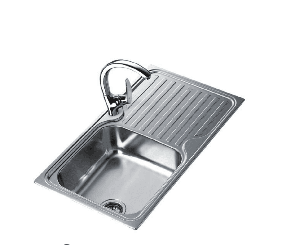 TEKA Évier encastrable en inox à un Bac Classic 1B 1E - 10119013