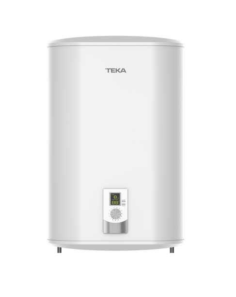Chauffe eau Électrique TEKA EWH 80 SLIM D - 80 Litres Mince, Double Réservoir, Écran Numérique (Réf. 42080090)