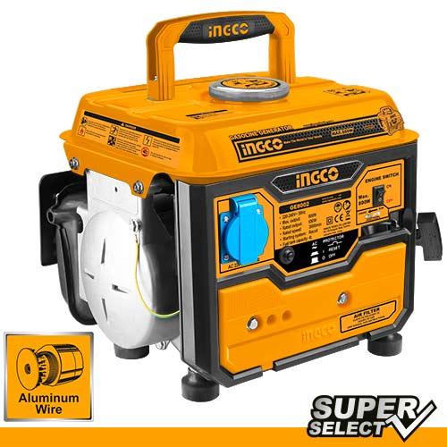INGCO Groupe électrogène à essence monophasé 1 KVA  4L - GE8002