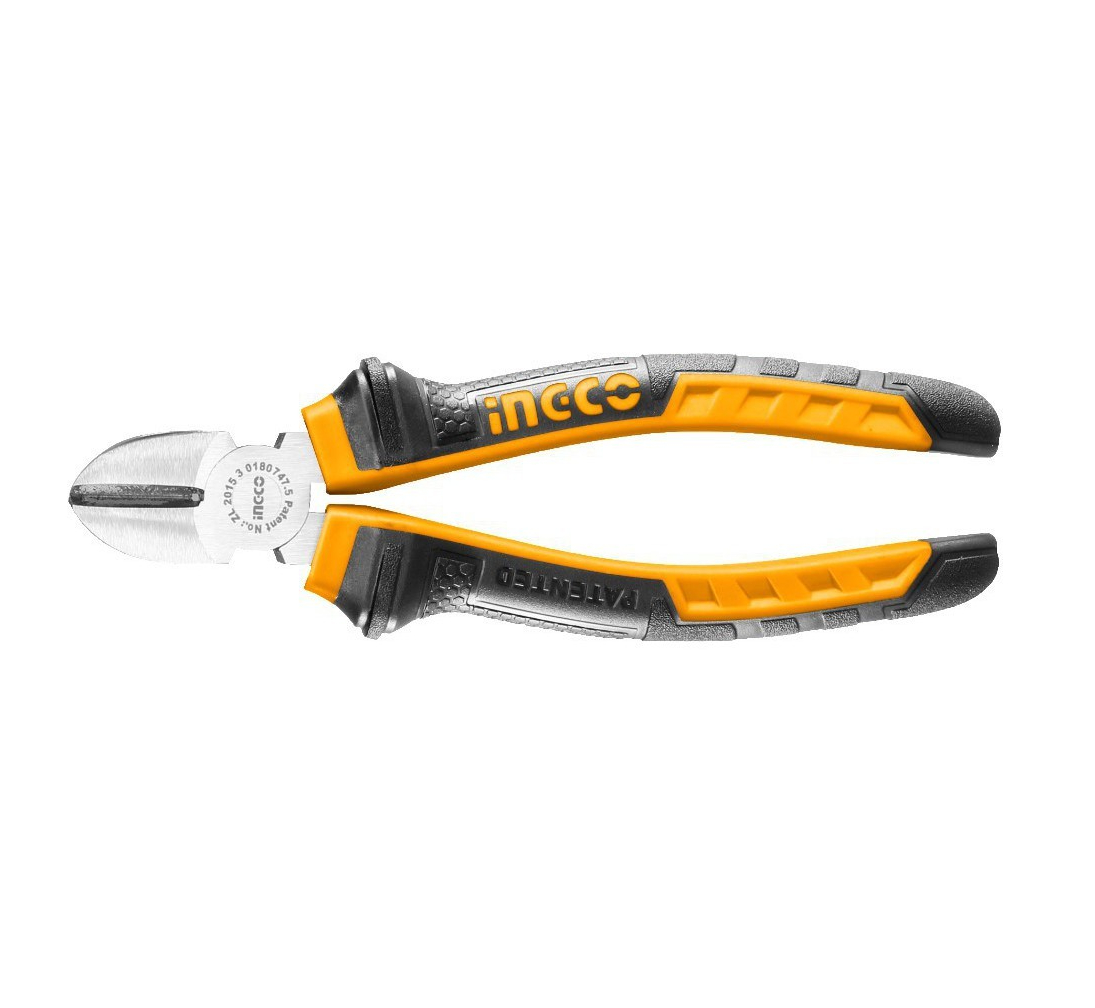 Pince Coupante Diagonale Acier Chrome-vanadium - Taille 13,5 Cm, Capacité Fil Cuivre 2,0 Mm, Poignée PVC Ergonomique