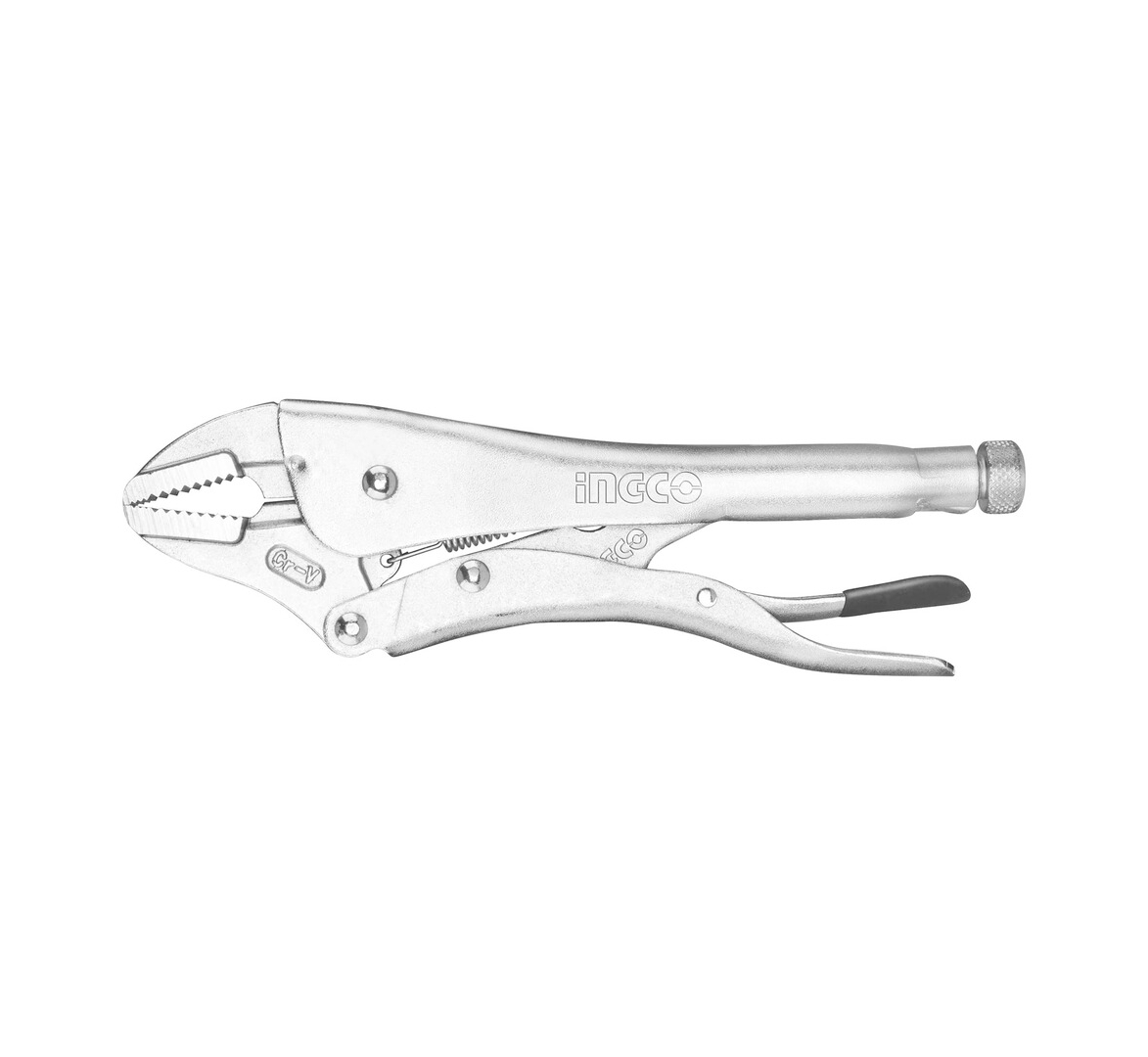 KS TOOLS - Pince étau à Mâchoires Extra Plates 0-50 Mm - Pour Carrosserie, Longueur 210 Mm