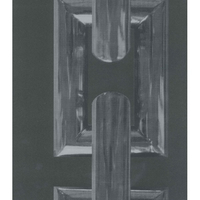Papier Peint PRIMADECO - Chaines Gris/Noir 47002