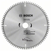 BOSCH Lame de scie circulaire 254x3.0/2.2x30 80T Eco for Alu  -2608644413