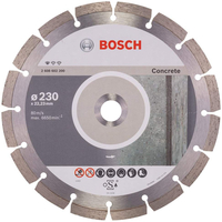 BOSCH  Disque à tronçonner diamanté Standard for Concrete - 230 x 22,23 x 2,3 x 10 mm - 2608602200