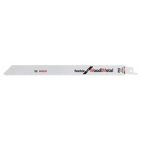 BOSCH  Lame de scie sabre S 1122 HF - Flexible for Wood and Metal - 2608656034 - Boite de 100 pcs