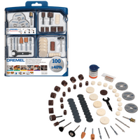 DREMEL COFFRET D'ACCESSOIRES - 100 PIÈCES - 2615S723JA