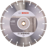 BOSCH  Disque à tronçonner diamanté Standard for Concrete - 300 x 20,00+25,40 x 2,8 x 10 mm - 2608602543