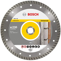 BOSCH  Disque à tronçonner diamanté Standard for Universal Turbo - 230 x 22,23 x 2,5 x 10 mm - 2608602397