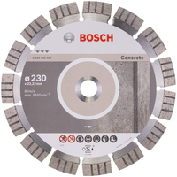 BOSCH  Disque à tronçonner diamanté Best for Concrete - 230 x 22,23 x 2,4 x 15 mm - 2608602655