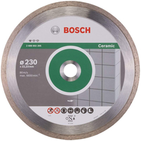 BOSCH  Disque à tronçonner diamanté Standard for Ceramic -  230 x 22,23 x 1,6 x 7 mm  -2608602205