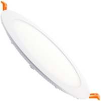 PANEL LED ENCASTRABLE ROND EXTRA-PLAT 18W BLANC CHAUD 3000K