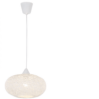 BRILLANT SUSPENSION IVONA E27 BLANC DIAMETRE 30CM   REF: INHK15079S05