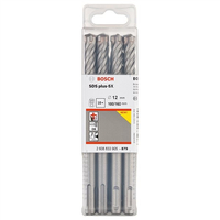 BOSCH SDS plus-5XForets pour marteau perforateurs 10pcs SET of 12x100x160  -2608833905