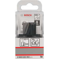 BOSCH  Fraises à rainurer droit - 8 mm, D1 25 mm, L 20 mm, G 51 mm - 2608628392