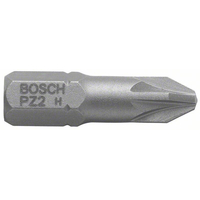 BOSCH  Embout de vissage qualité extra-dure - PZ 2, 25 mm - 100pcs  -2607001561